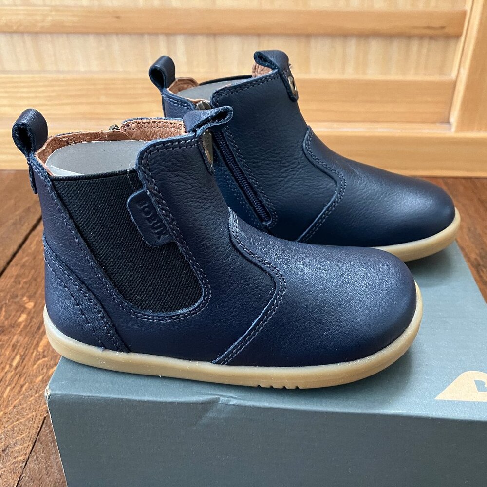 Bobux I-Walk Jodphur Boot Navy NIB EU 23 US 6.5